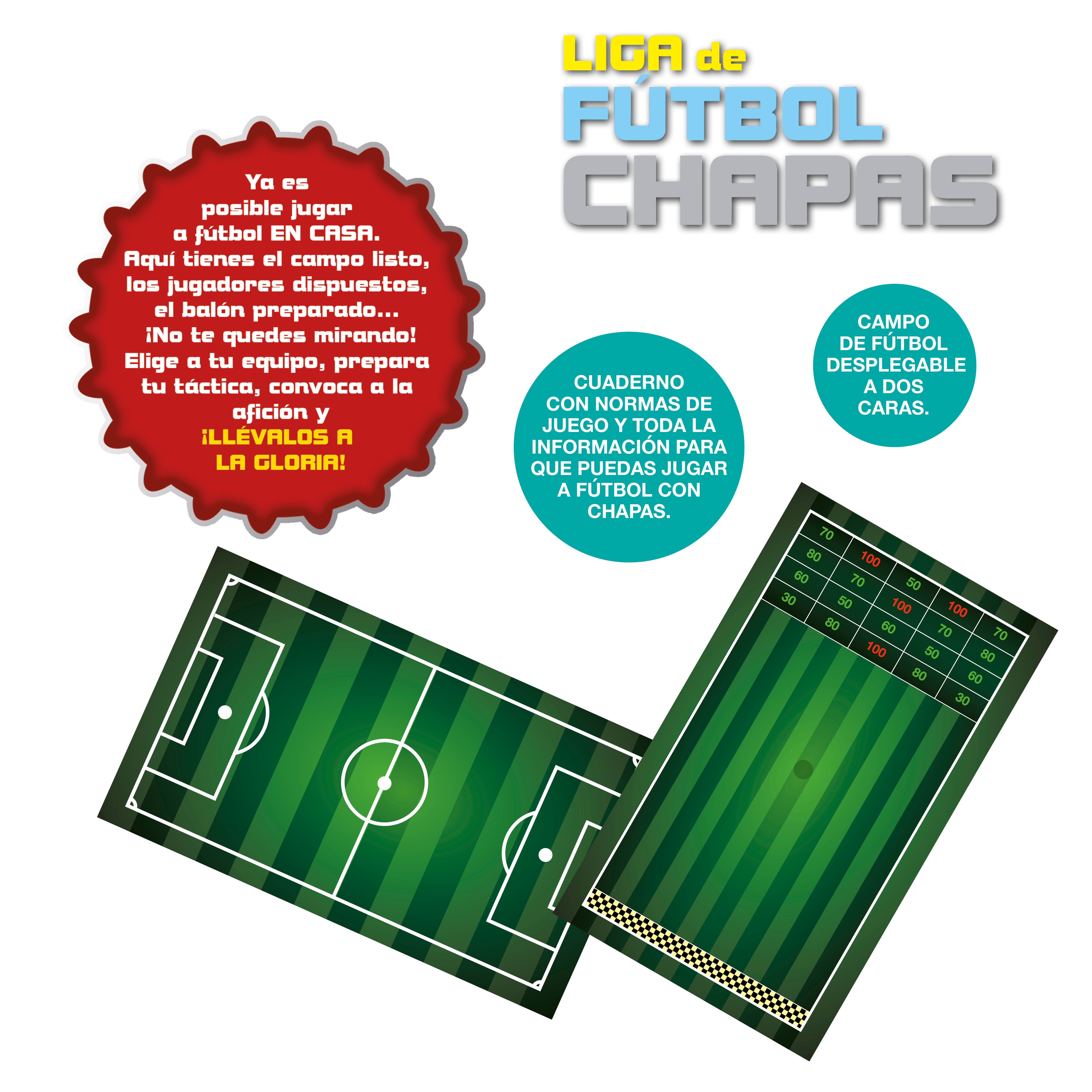 Libro futbol chapas liga 3