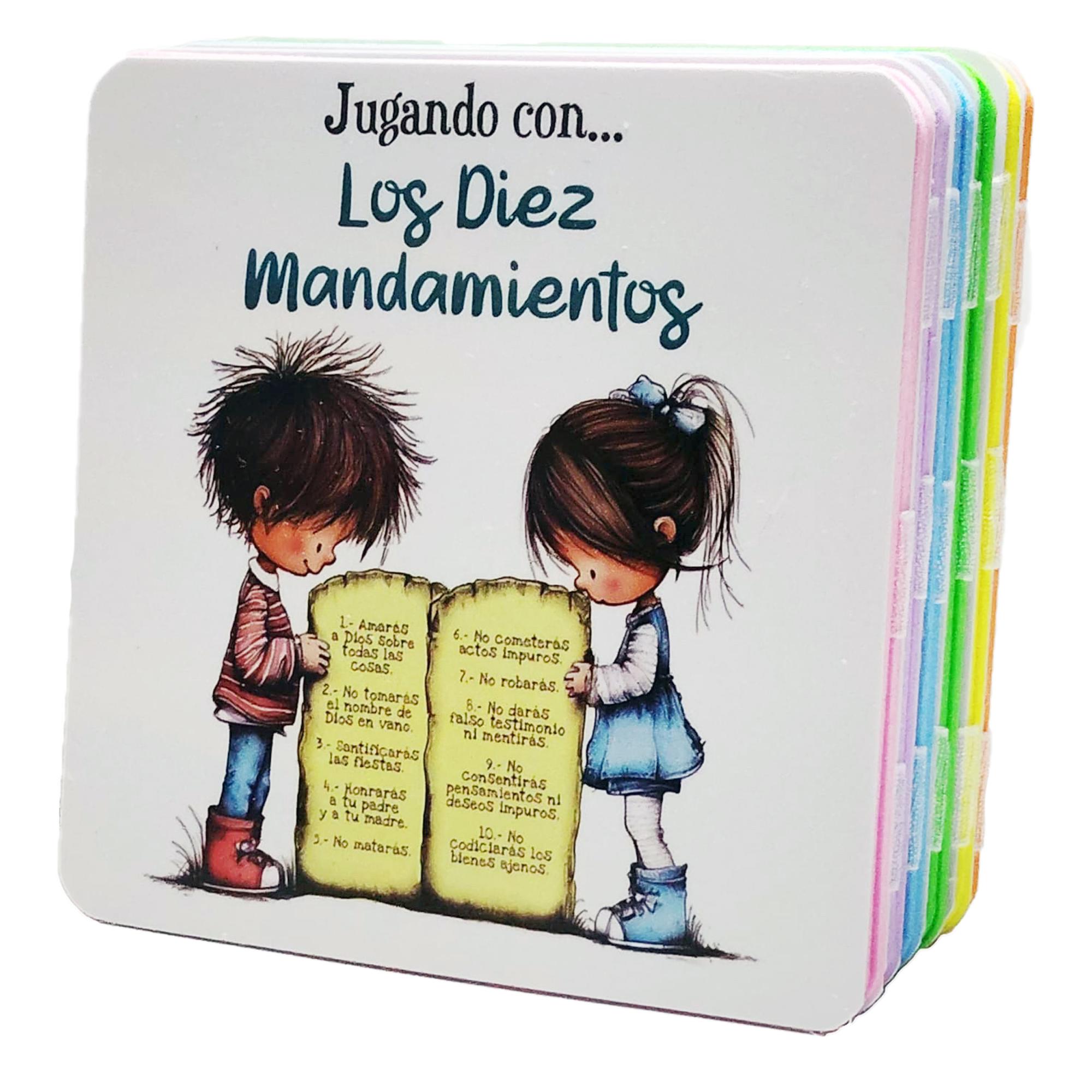 Imagen 0 de Jugando con... los diez mandamientos (Tapa dura)