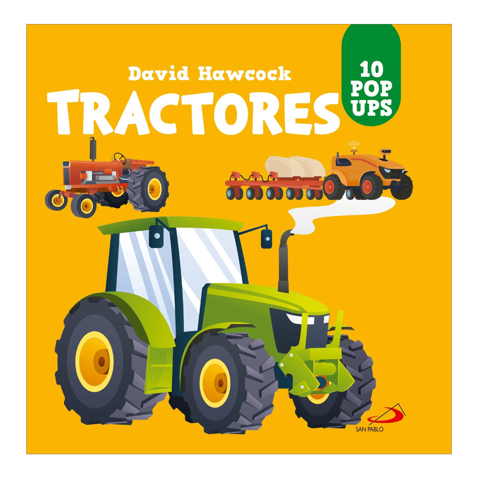 Imagen 1 de Tractores. 10 Pop Ups (Tapa dura)
