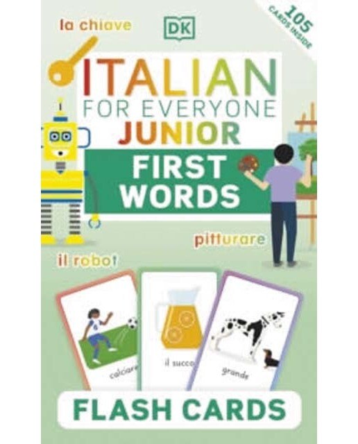 Italian for everyone junior first wordsflash card 1