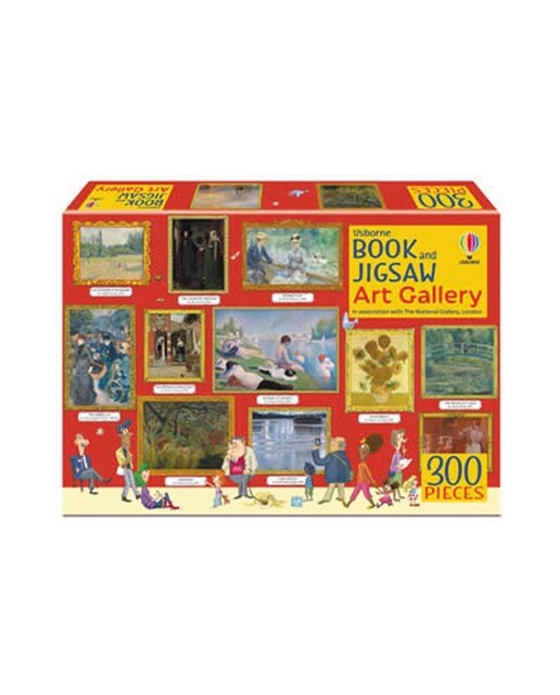 Book and jigsaw art gallery 1