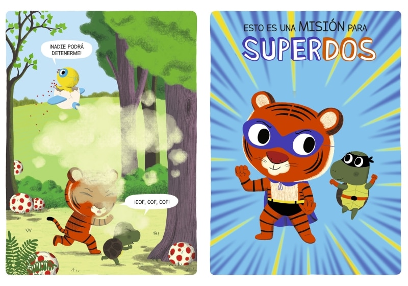 SuperDos y los pedos explosivos (SuperDos 2): En letra MAYÚSCULA para aprender a leer  (Tapa dura) 2