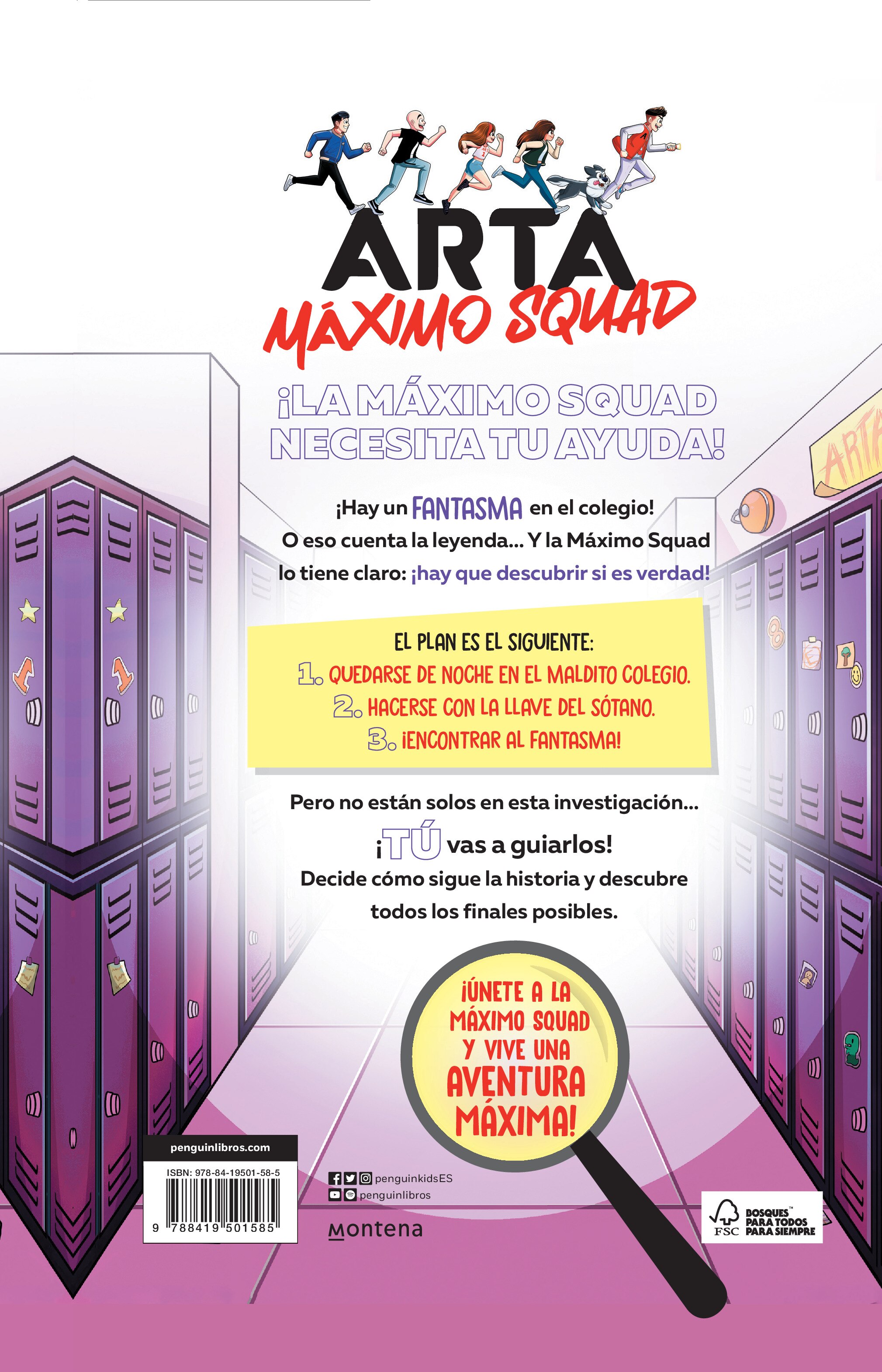 Arta Máximo Squad 1 - Misterio en el maldito colegio  (Tapa dura) 2
