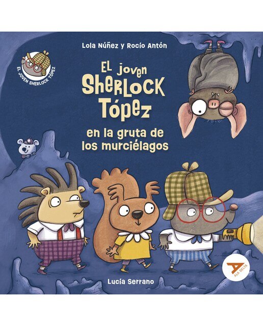 El joven Sherlock Tópez en la gruta de los murciélagos 1