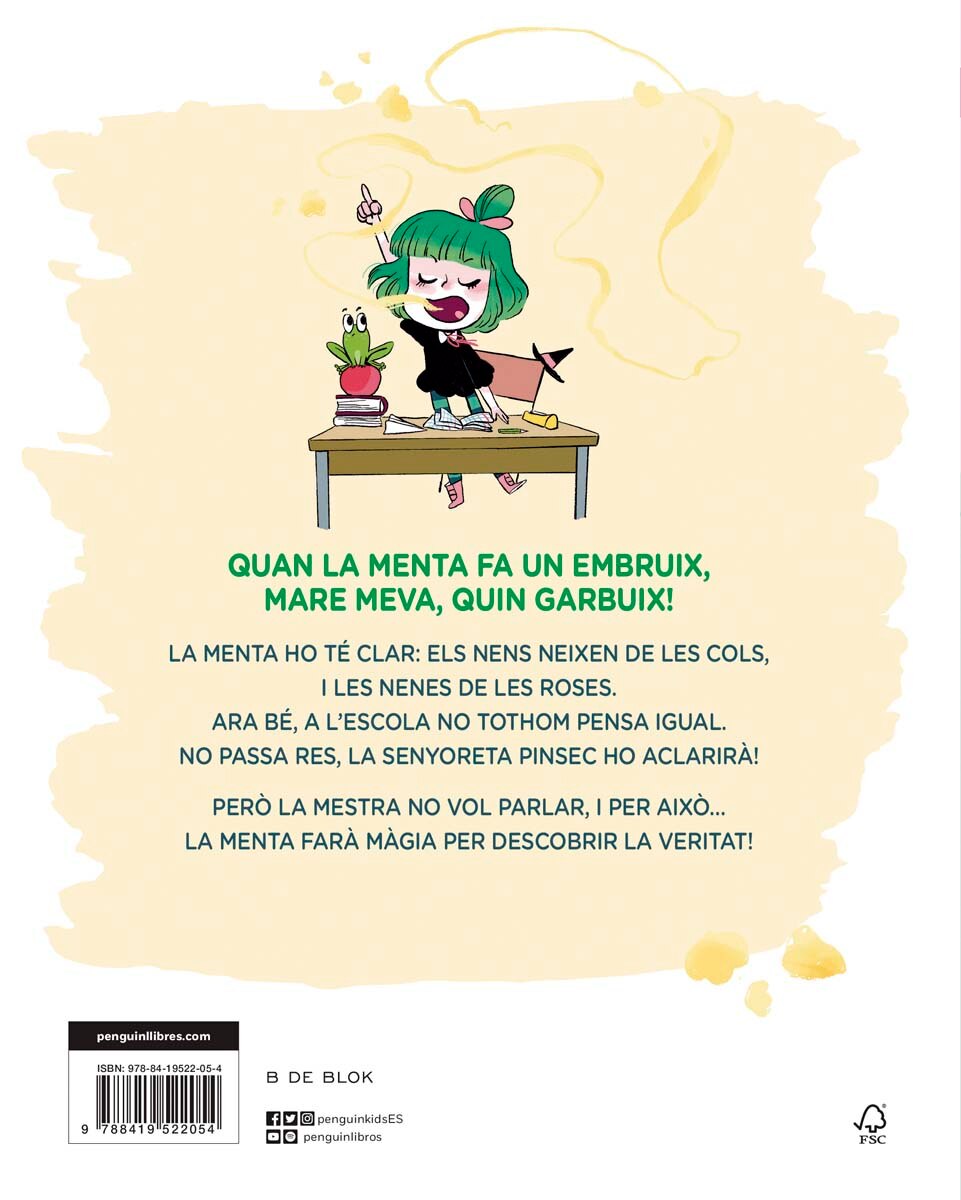 Menta i Bombolla 3 - La mestra bocamolla: Amb lletra MAJÚSCULA perquè nens a partir de 6 anys aprenguin a llegir sols  (Tapa dura) 3