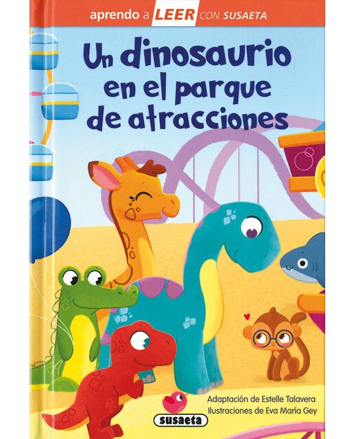Un dinosaurio en el parque de atracciones (Capa dura) 1