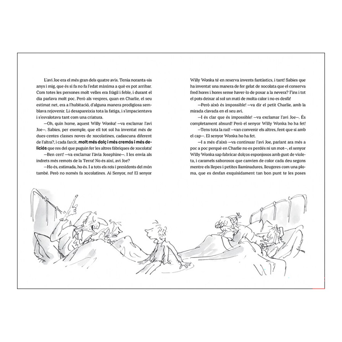 Charlie i la fàbrica de xocolata: Textos originals de l'autor  (Tapa blanda) 5