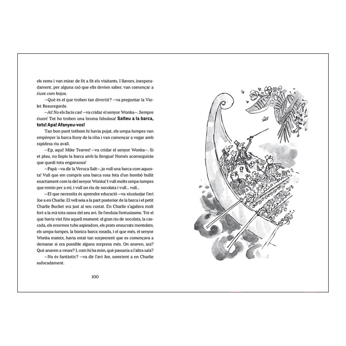Charlie i la fàbrica de xocolata: Textos originals de l'autor  (Tapa blanda) 6