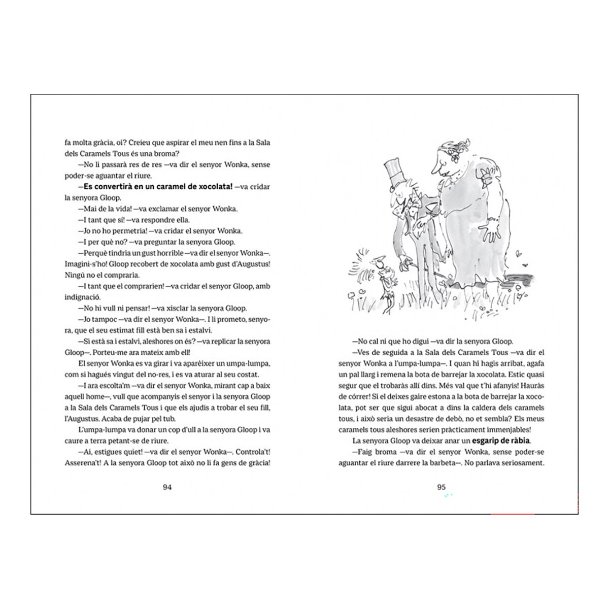 Charlie i la fàbrica de xocolata: Textos originals de l'autor  (Tapa blanda) 7