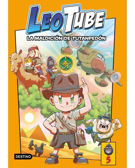 Imagen 0 de LEOTUBE 5. LA MALDICIÓN DE TUTANPEDÓN  (Tapa dura)
