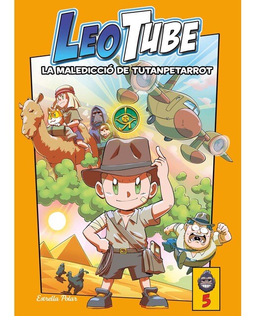 Imagen 0 de Leotube 5. La maledicció de Tutanpetarrot  (Tapa dura)