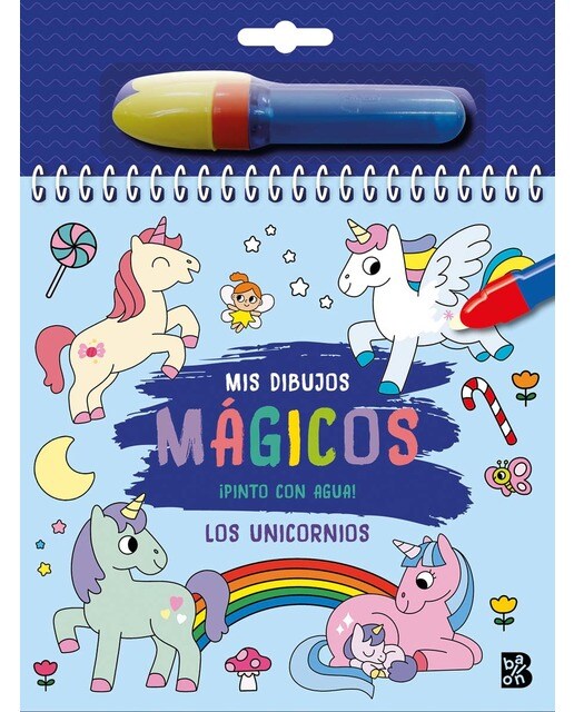 PINTO CON AGUA - LOS UNICORNIOS 1