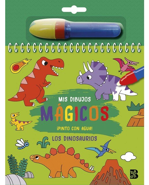 PINTO CON AGUA - LOS DINOSAURIOS 1
