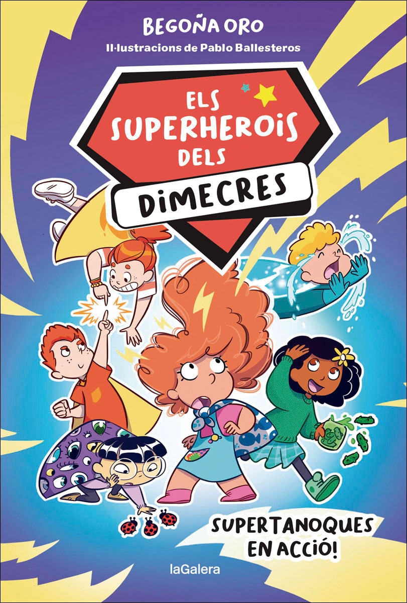 Els superherois dels dimecres 1. Supertanoques en acció  (Tapa blanda con solapas) 1