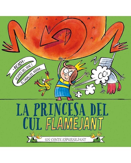 Imagen 0 de La princesa del cul flamejant  (Tapa dura)