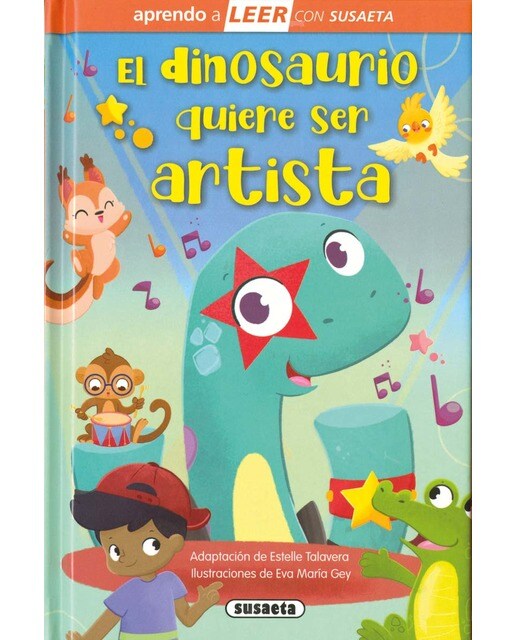 Imagen 0 de El dinosaurio quiere ser artista (Tapa dura)