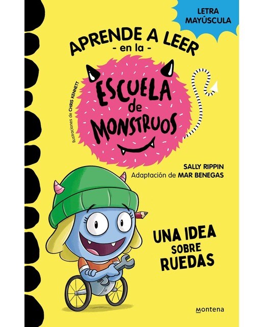Imagen 0 de Aprender a leer en la Escuela de Monstruos 12 - Una idea sobre ruedas: En letra MAYÚSCULA (libros para niños a partir de 5 años)  (Tapa blanda)