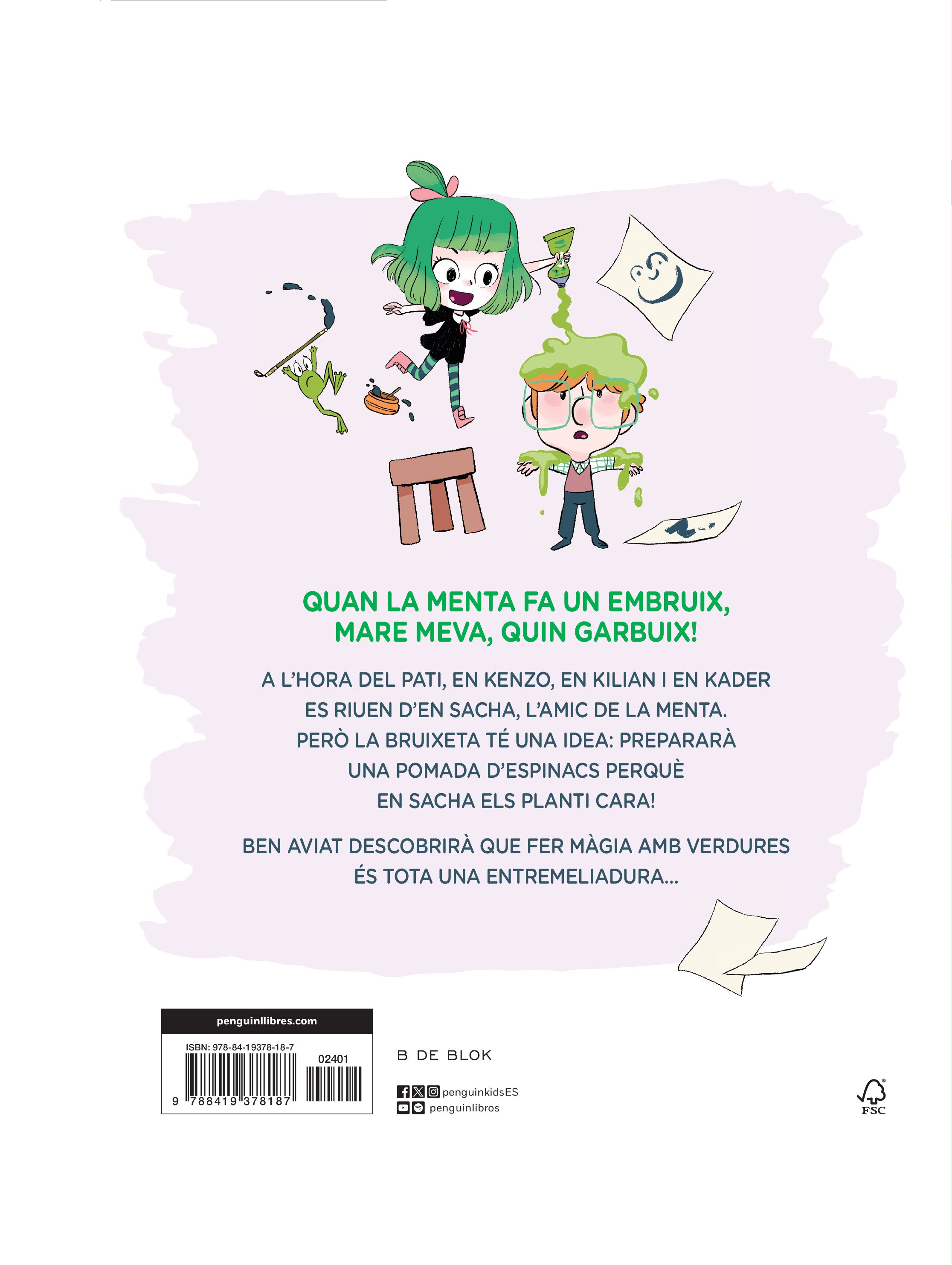 Menta i Bombolla 4 - Una bruixeta al rescat: Amb lletra MAJÚSCULA perquè nens a partir de 6 anys aprenguin a llegir sols  (Tapa dura) 2
