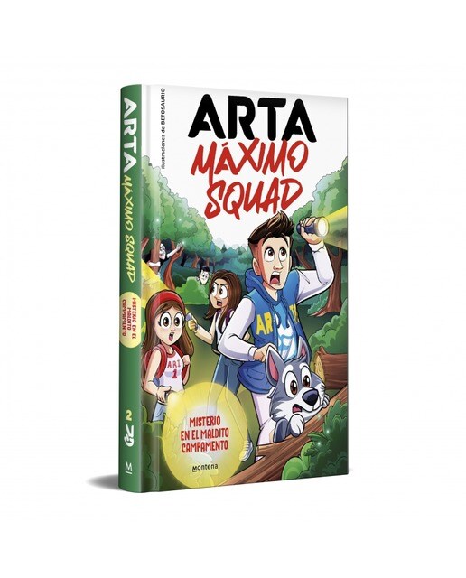 Arta Máximo Squad 2 - Misterio en el maldito campamento  (Tapa dura) 6