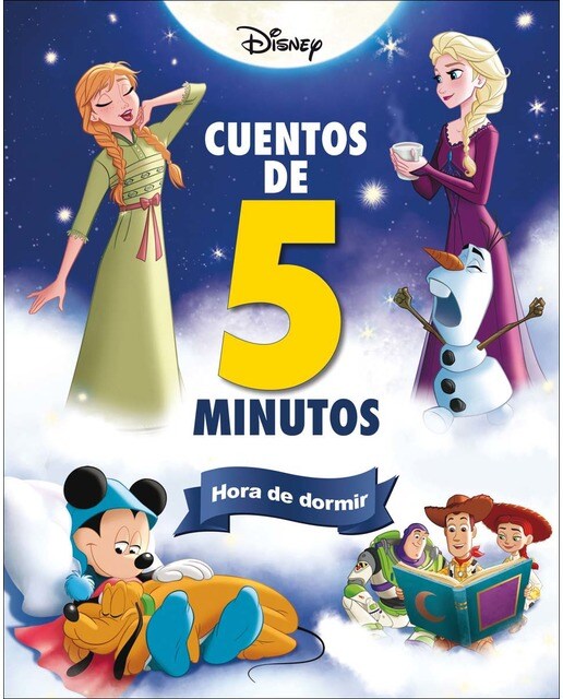 Disney. Cuentos de 5 minutos. Hora de dormir  (Tapa dura) 1