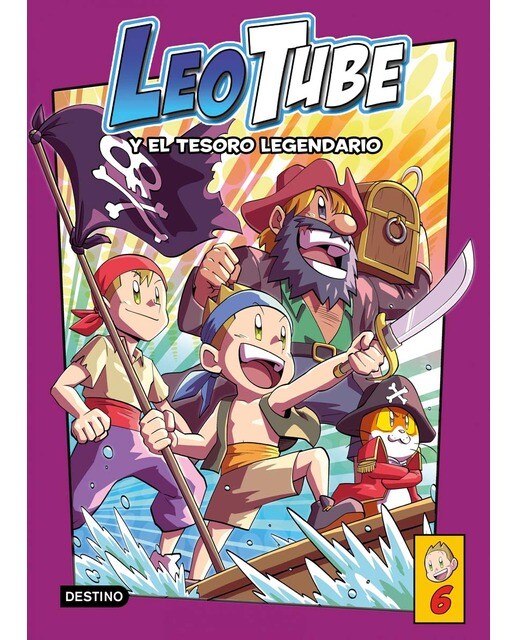 LeoTube 6. LeoTube y el tesoro legendario  (Tapa dura) 1