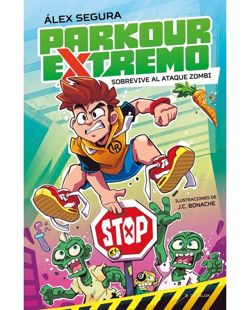 Parkour Extremo 1 - Sobrevive al ataque zombi (Capa dura) 1