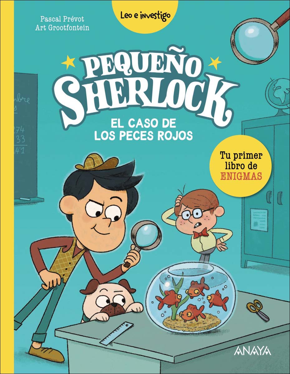 Imagem 0 de Pequeño Sherlock: El caso de los peces rojos: Tu primer libro de enigmas