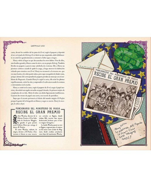 Harry Potter y el prisionero de Azkaban (edición MinaLima) (Harry Potter [ediciones ilustradas interactivas] 3) (Capa dura) 5