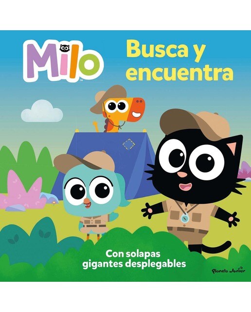 Imagen 0 de Milo. Busca y encuentra. Con solapas gigantes desplegables  (Tapa dura)