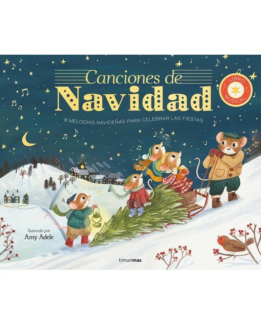 Imagen 0 de Canciones de Navidad. Libro musical (Tapa dura)