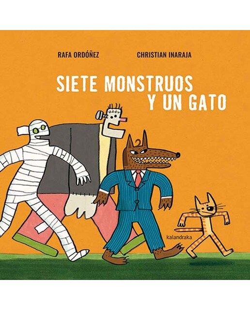 Imagen 0 de Siete monstruos y un gato (Tapa dura)