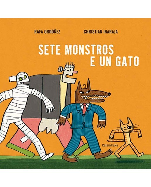 Sete monstros e un gato (Capa dura) 1