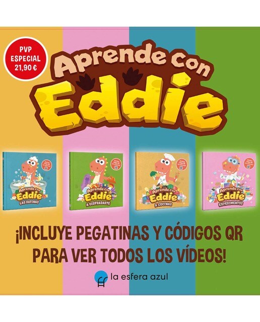 Pack aprende con Eddie (Capa dura) 1