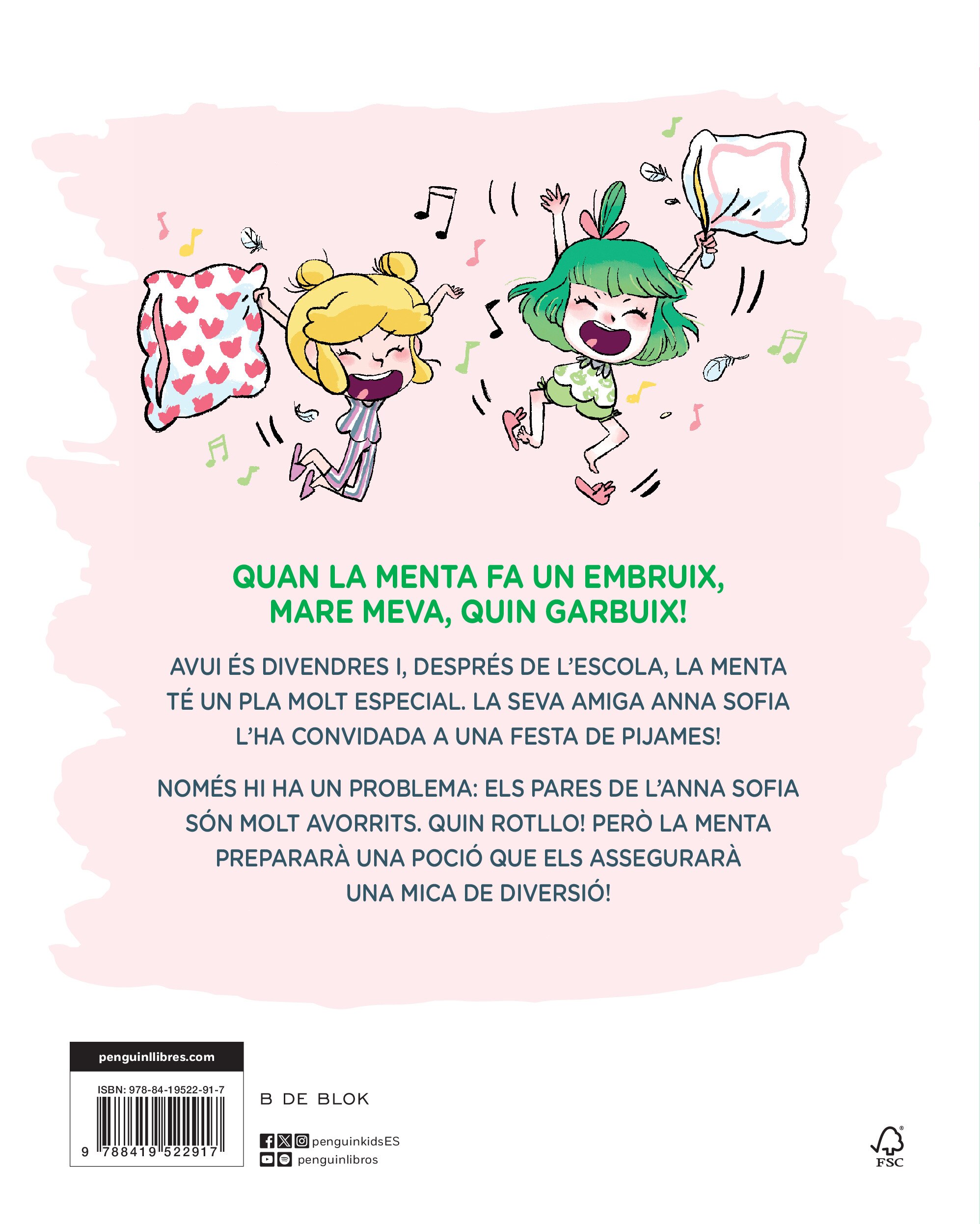 Menta i Bombolla 5 - Una festa supermàgica!: Amb lletra MAJÚSCULA perquè nens a partir de 6 anys aprenguin a llegir sols  (Tapa dura) 2