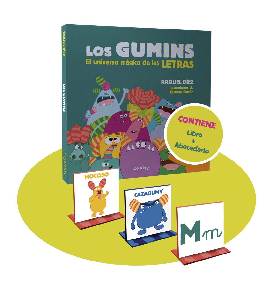 Imagen 0 de Los Gumins. El universo mágico de las letras (librojuego)  (Tapa blanda)
