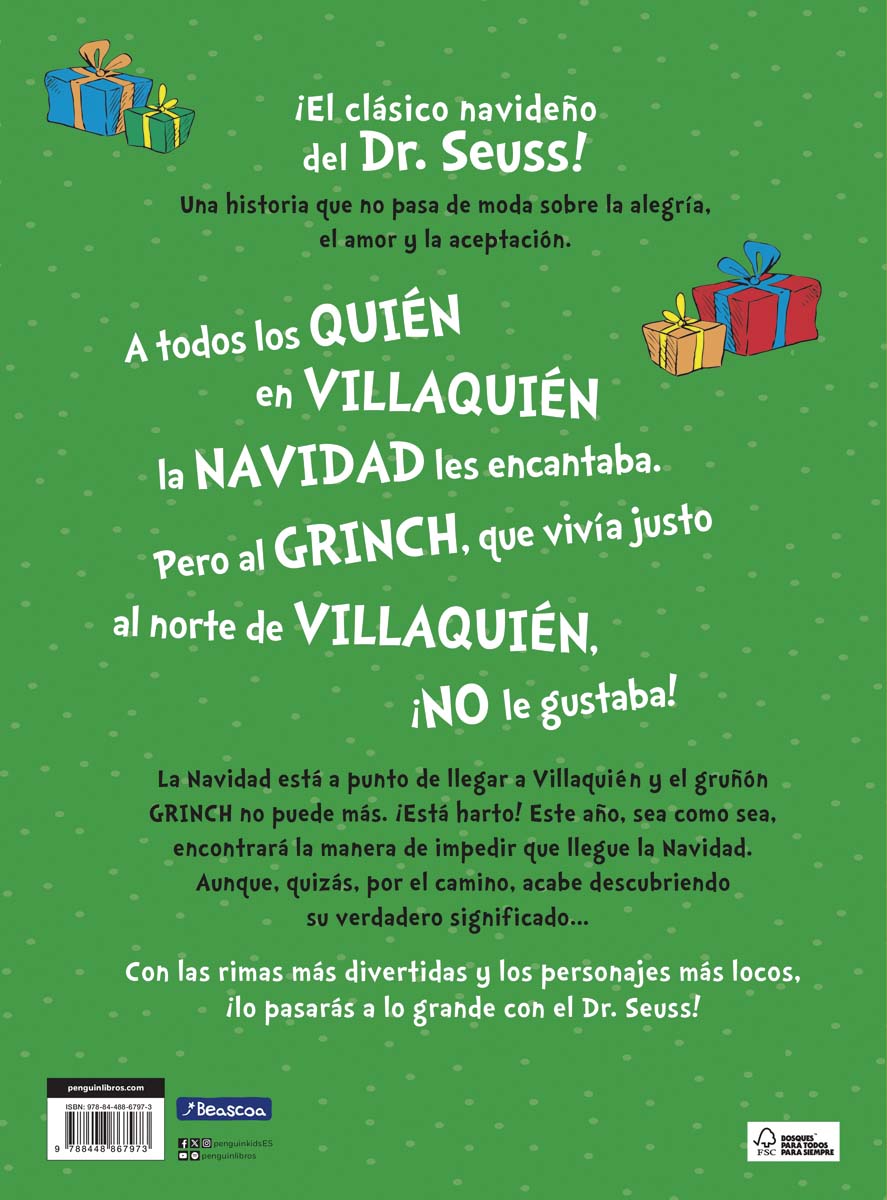 Imagen 2 de ¡Cómo el Grinch robó la Navidad! (Dr. Seuss)  (Tapa dura)