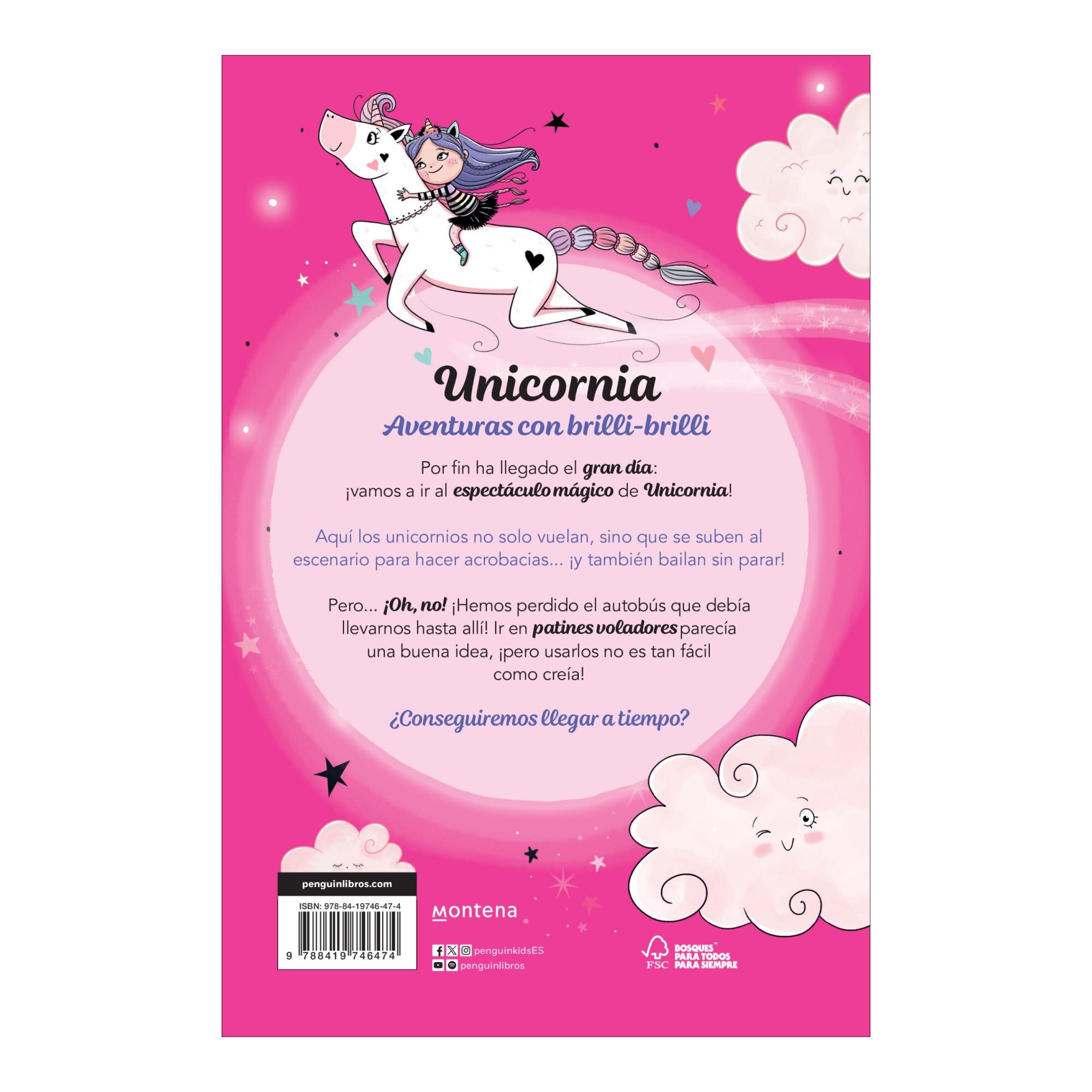 Unicornia 8: Unos patines voladores (Tapa blanda) 2