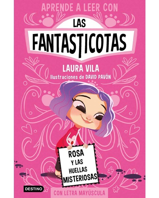 Imagen 1 de Aprende a leer con Las Fantasticotas 7. Rosa y las huellas misteriosas: En letra MAYÚSCULA para aprender a leer Libros para niños a pa (Tapa blanda)
