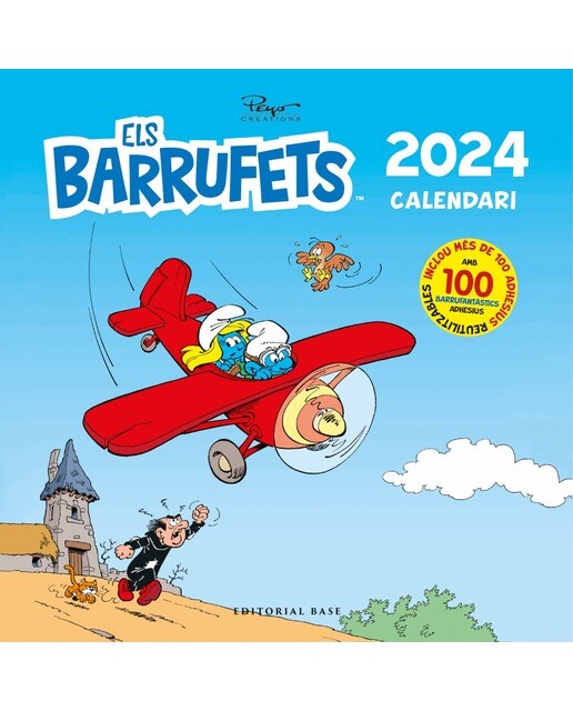 Calendari Barrufets 2024