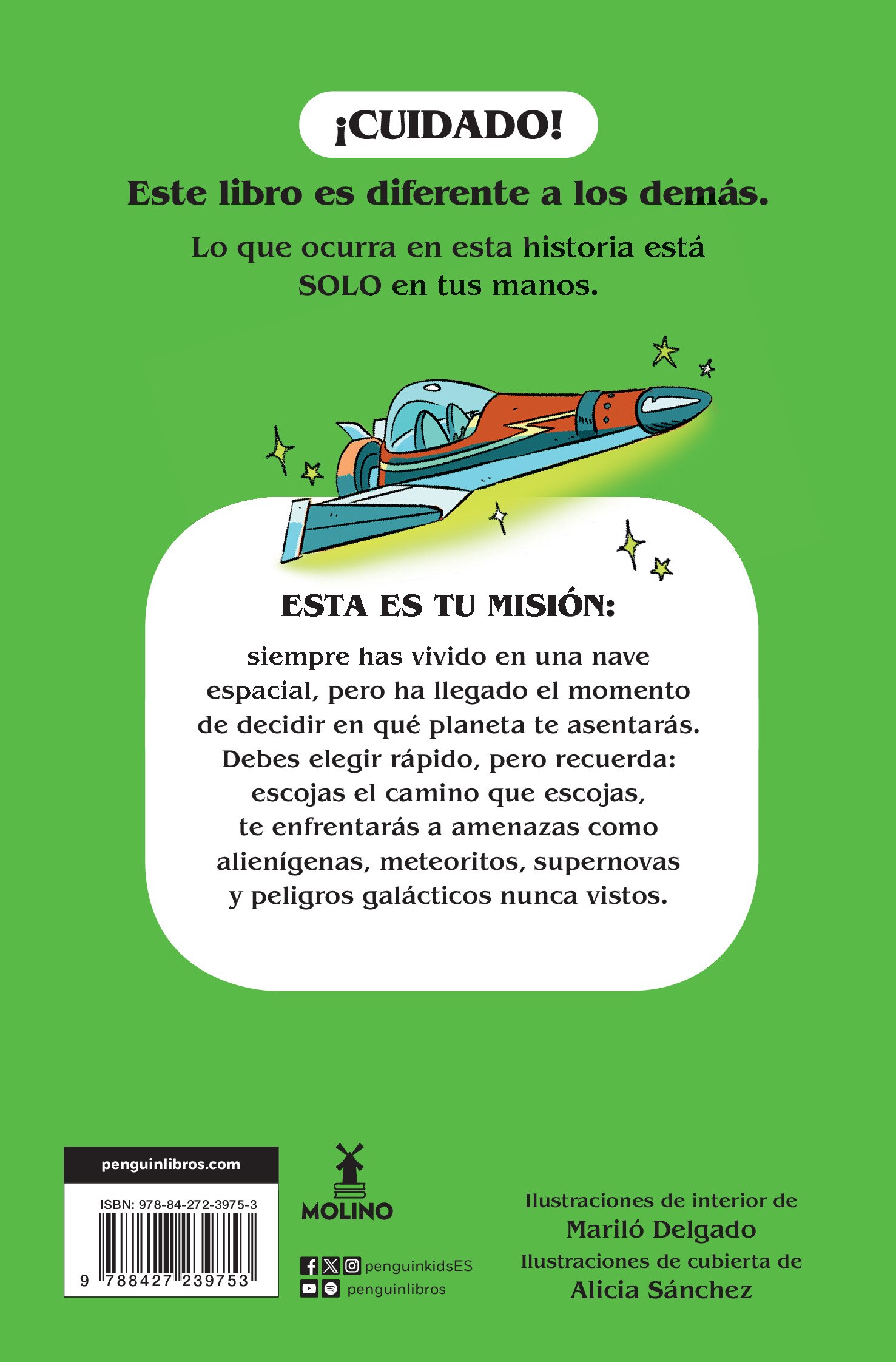 Elige tu propia aventura - Más allá del espacio  (Tapa blanda) 2