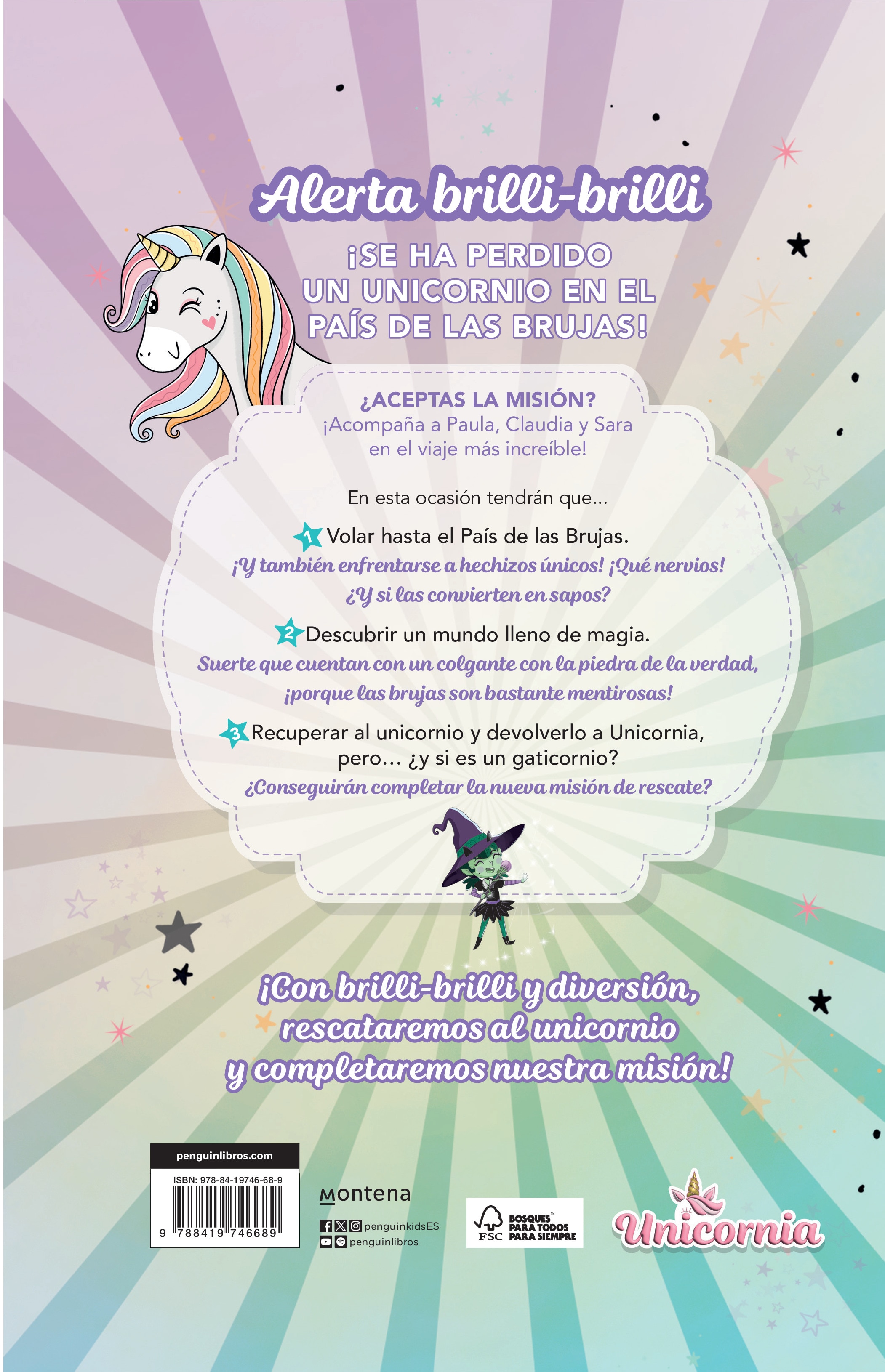 Rescatadoras de Unicornios 3: Viaje al país de las brujas (Tapa dura) 2