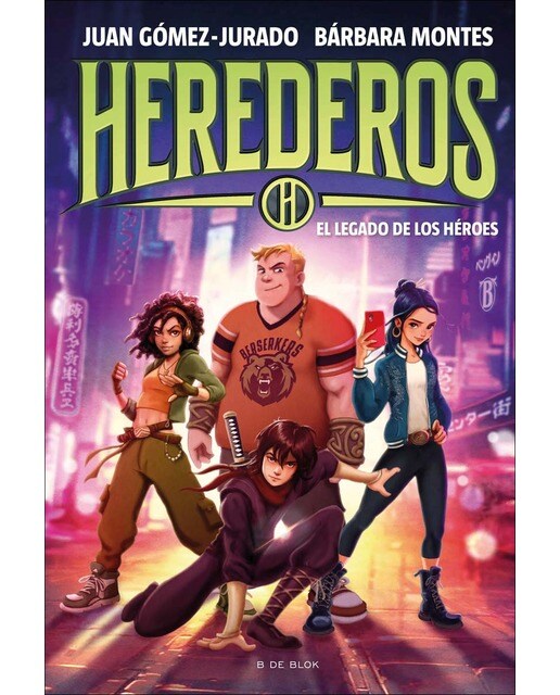Imagen 0 de El legado de los héroes (Herederos, 1) (del Universo Amanda Black) (Tapa dura)