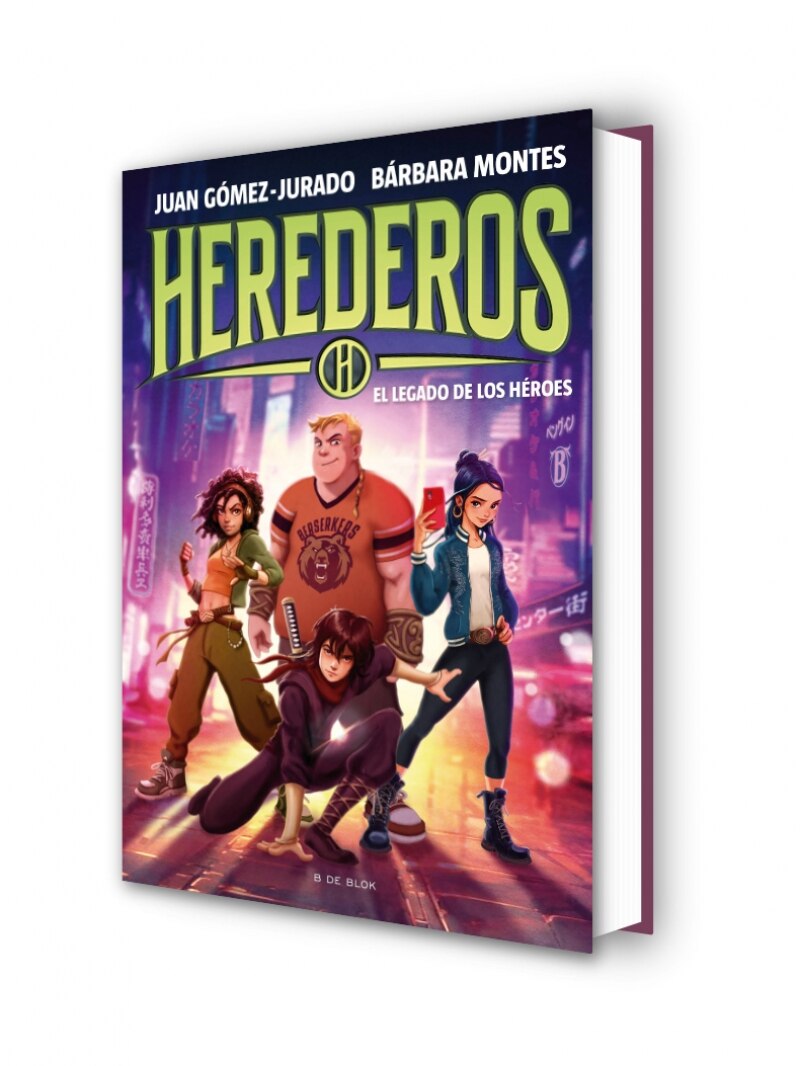 El legado de los héroes (Herederos, 1) (del Universo Amanda Black) (Tapa dura) 3