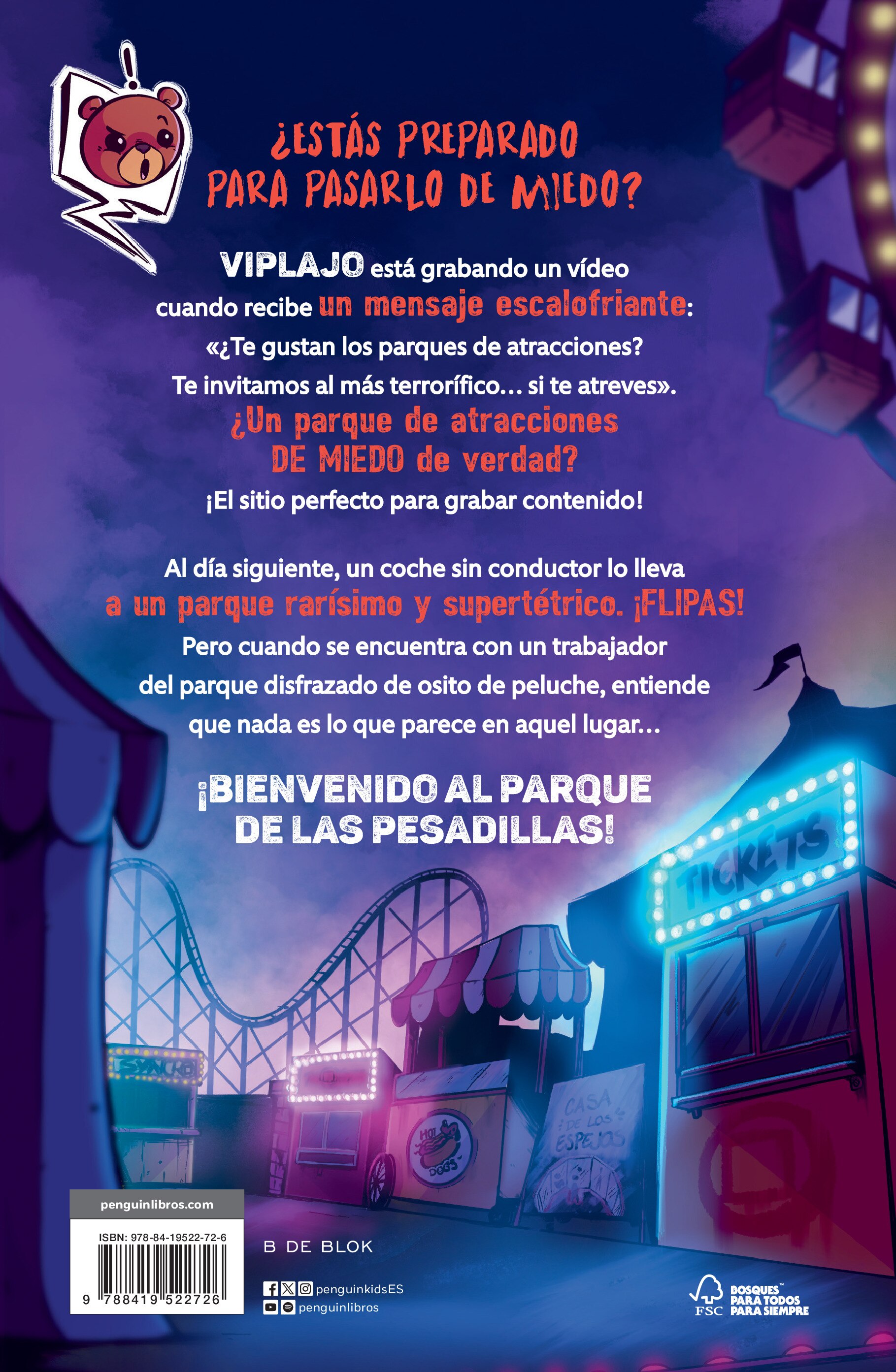Viplajo 1 - Atrapado en el parque del terror  (Tapa dura) 2