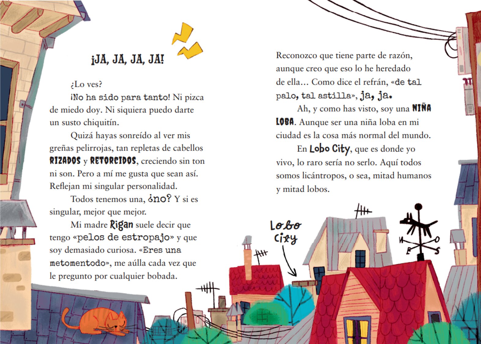 Lina Lupina 1. Aventura en Lobo City (Tapa blanda) 3