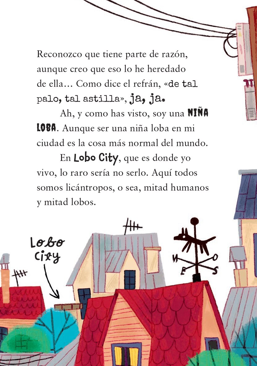 Lina Lupina 1. Aventura en Lobo City (Tapa blanda) 11