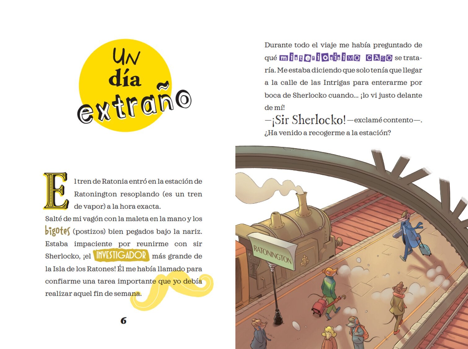 Misterio en la calle de las Intrigas: Las aventuras de Sherlocko 6  (Tapa blanda con solapas) 4