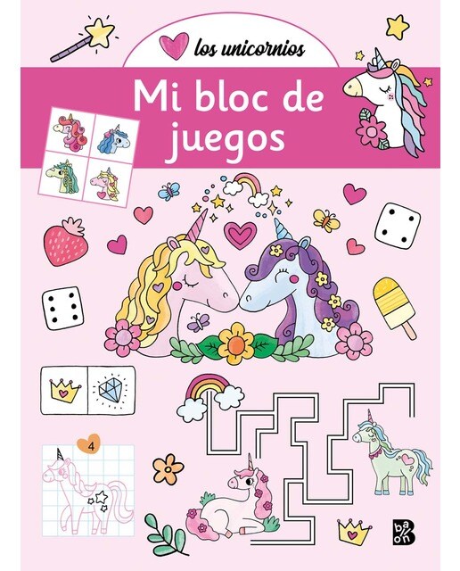 UNICORNIOS-MI BLOC DE JUEGOS (Capa mole) 1