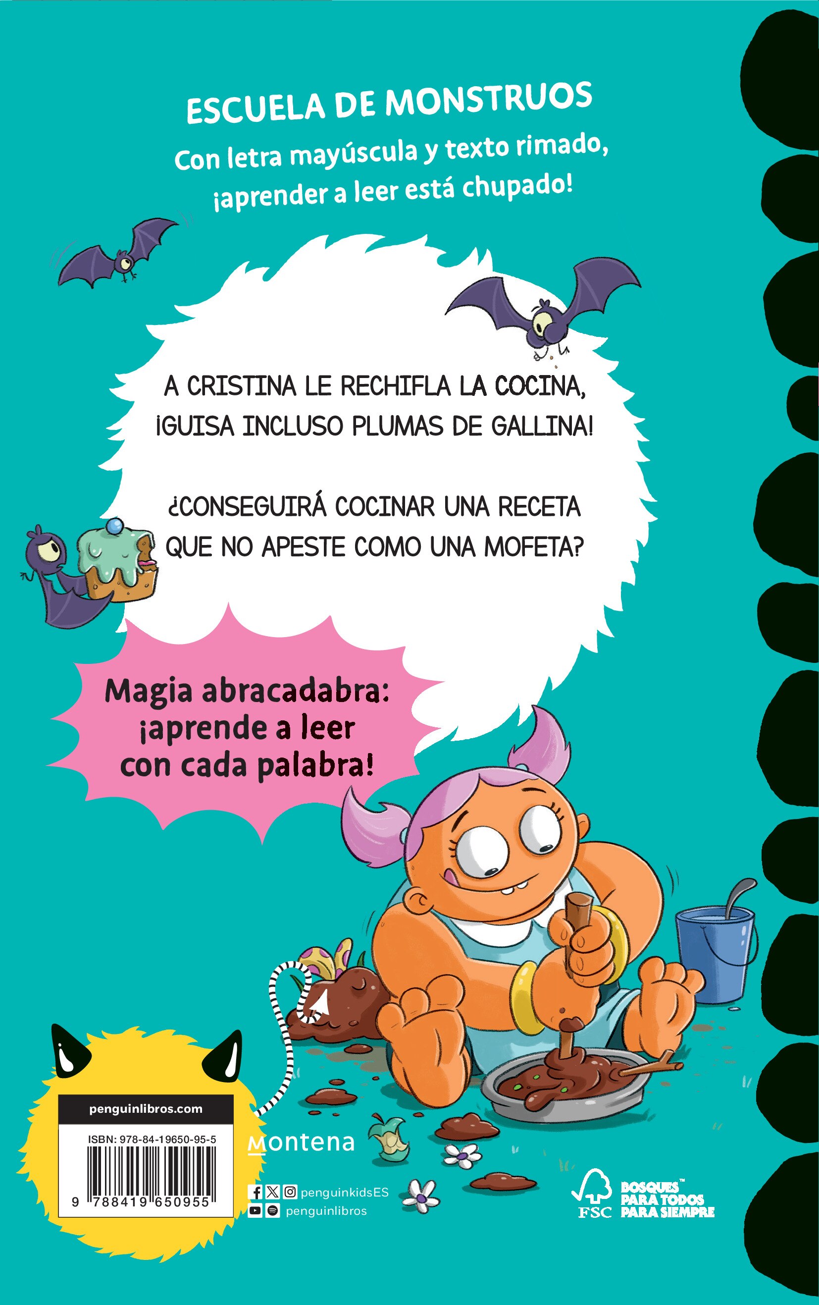 Aprender a leer en la Escuela de Monstruos 14 - Apestoso pero delicioso: En letra MAYÚSCULA (libros para niños a partir de 5 años)  (Tapa blanda) 2