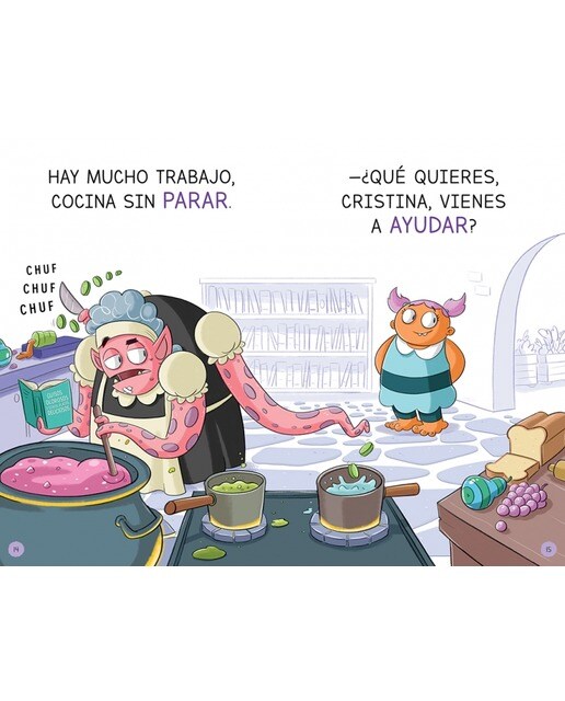 Aprender a leer en la Escuela de Monstruos 14 - Apestoso pero delicioso: En letra MAYÚSCULA (libros para niños a partir de 5 años)  (Tapa blanda) 3